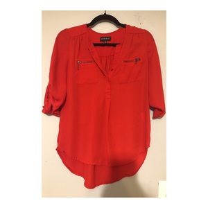 My Michelle red long shirt